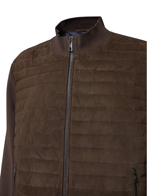 Milestone Milestone Giacca di pelle MSTurner 531624 60705 Marrone Regular Fit