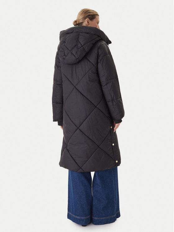 LOLA CASADEMUNT LOLA CASADEMUNT Geacă de iarnă LF2501002 Negru Relaxed Fit