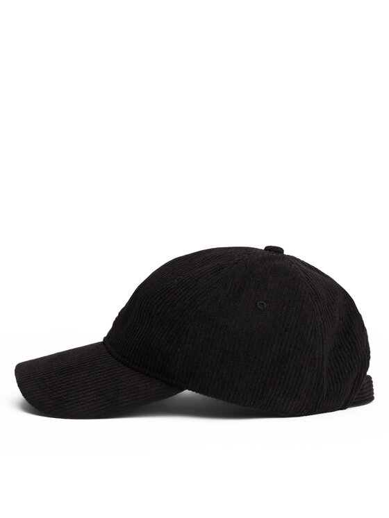 Tommy Hilfiger Tommy Hilfiger Șapcă Th Flag 6 Panel Cord Cap AM0AM13583 Negru