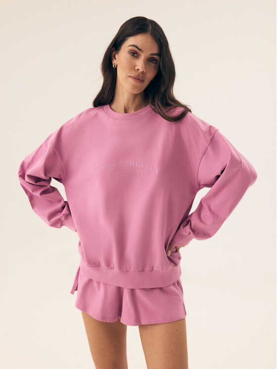 Esotiq Esotiq Bluza 42564 Różowy Basic Fit