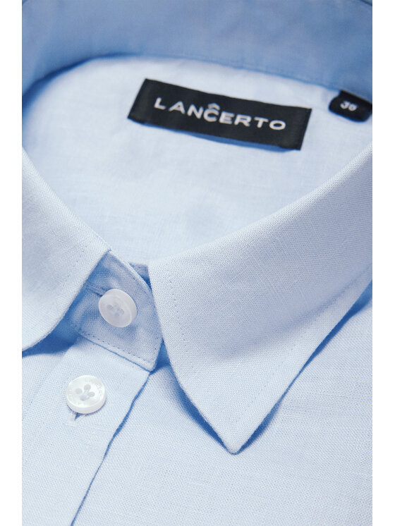 Lancerto Lancerto Koszula Gilmith KO073125000009 Niebieski Regular Fit