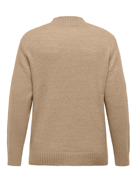 ONLY Carmakoma ONLY Carmakoma Golf 15296580 Beżowy Regular Fit