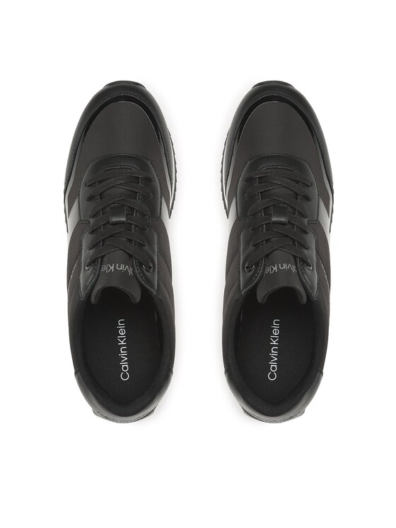Calvin Klein Calvin Klein Laisvalaikio batai Low Top Lace Up Heat Bond HM0HM00551 Juoda