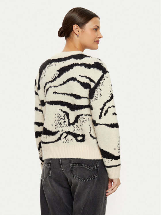 Morgan Morgan Pulover 242-MZOU Bej Regular Fit