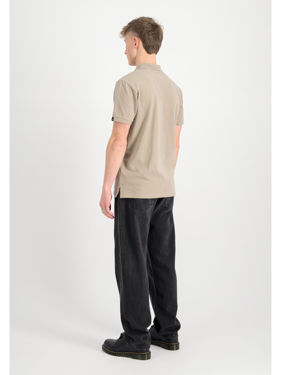 Alpha Industries Alpha Industries Polo Basic Small Logo Polo Żółty Regular Fit