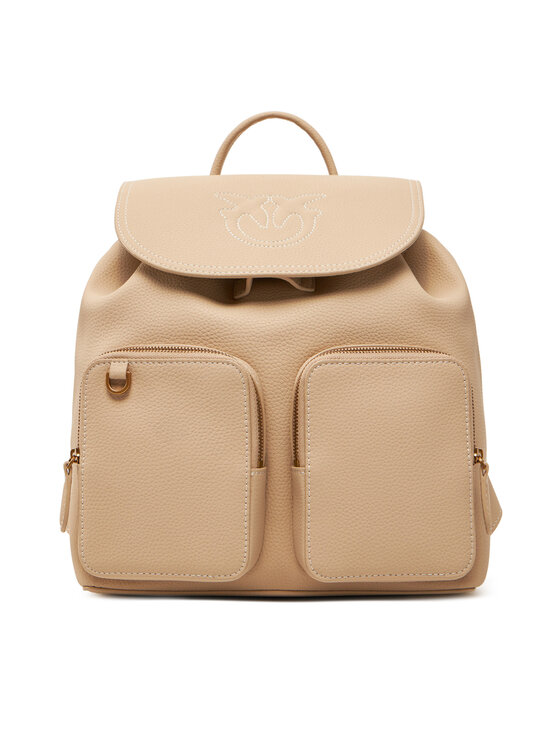 Rucsac PINKO Carrie Backpack PE 25 PLTT 104351 A1LF Bej