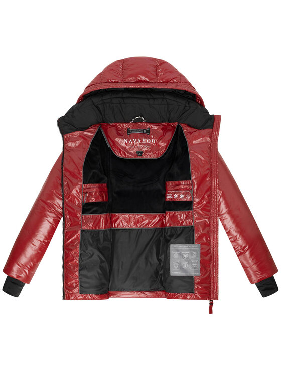 Navahoo Navahoo Kurtka zimowa Eisglanz Czerwony Regular Fit