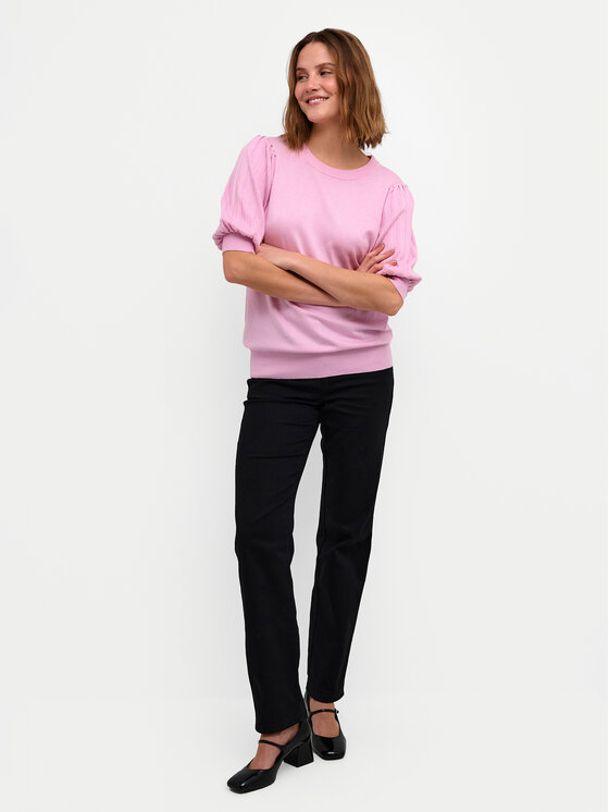 Kaffe Kaffe Пуловер Lone 10508368 Розов Regular Fit