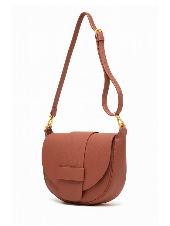 FIGL FIGL Kabelka T001 Hnedá