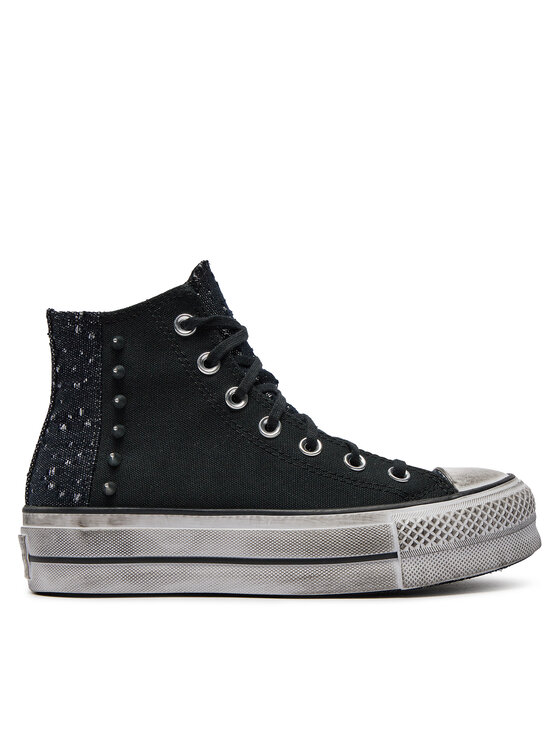 Converse Converse Kedas Chuck Taylor All Star Lift Platform Chrome A06450C Melns
