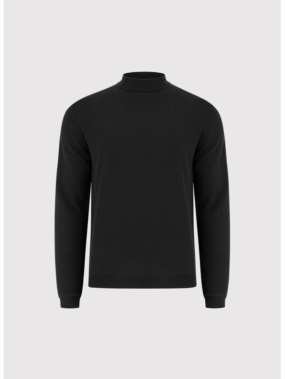 Pako Lorente Pako Lorente Sweter P26WN-2X-009 Czarny Slim Fit