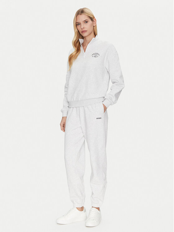 Guess Guess Долнище анцуг V5GB03 KCS01 Сив Regular Fit