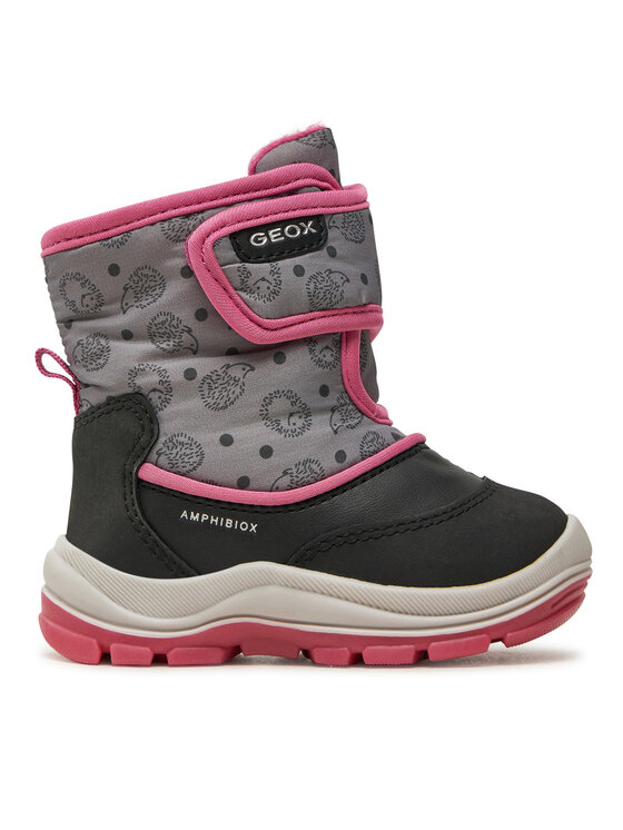 Geox Geox Sniego batai B Flanfil Girl B Abx B263WG 0BCMN C9235 M Juoda