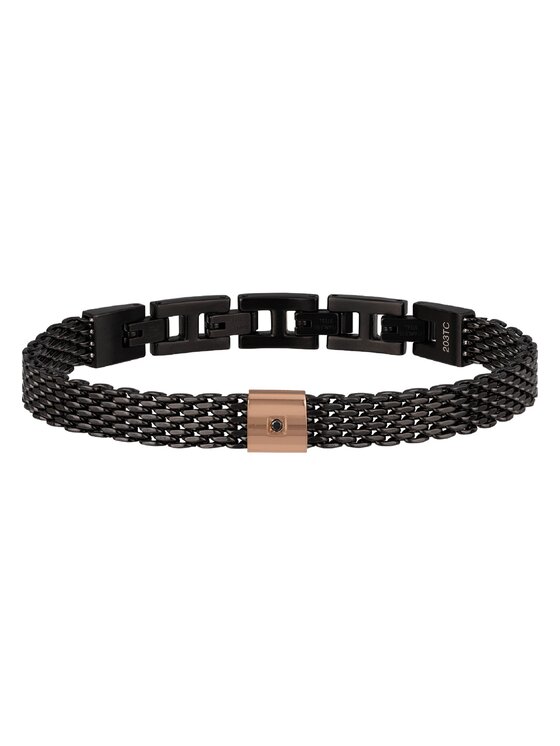 Breil Breil Bransoletka BLACK DIAMOND Czarny
