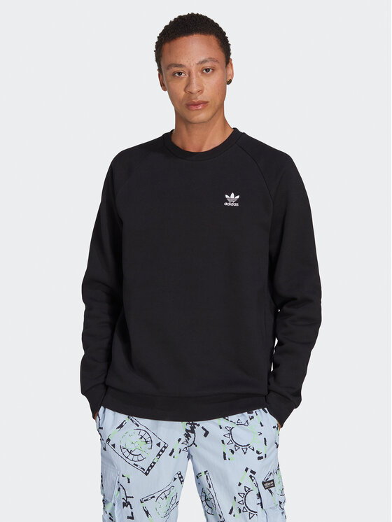 adidas Bluza Trefoil Essentials Crewneck Sweatshirt IA4828 Czarny