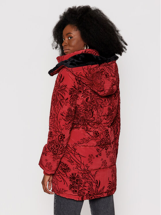 Desigual Desigual Winterjacke Japan 21WWEW02 Rot Regular Fit