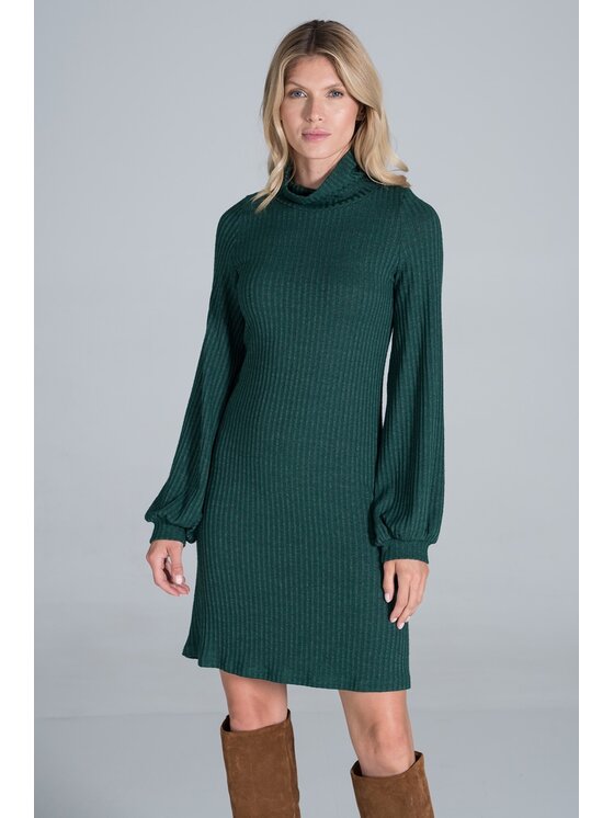 FIGL FIGL Šaty M831 Zelená Regular Fit