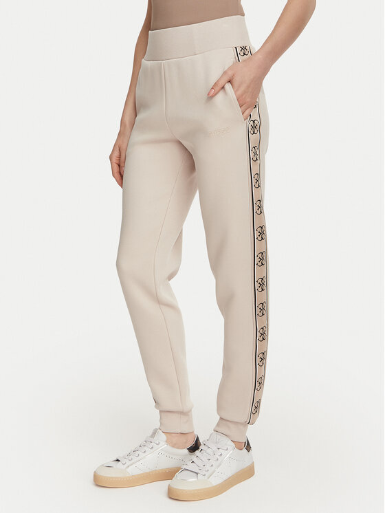 Guess Spodnji del trenirke V2YB15 KB3P2 Bež Regular Fit