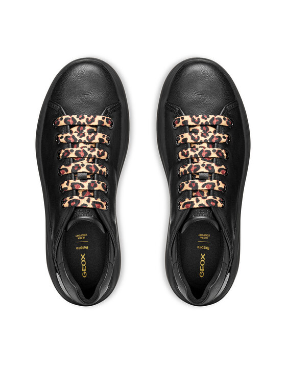 Geox Geox Sneakersy D Spherica Ecub-2 D56WVD 05402 C9999 Černá