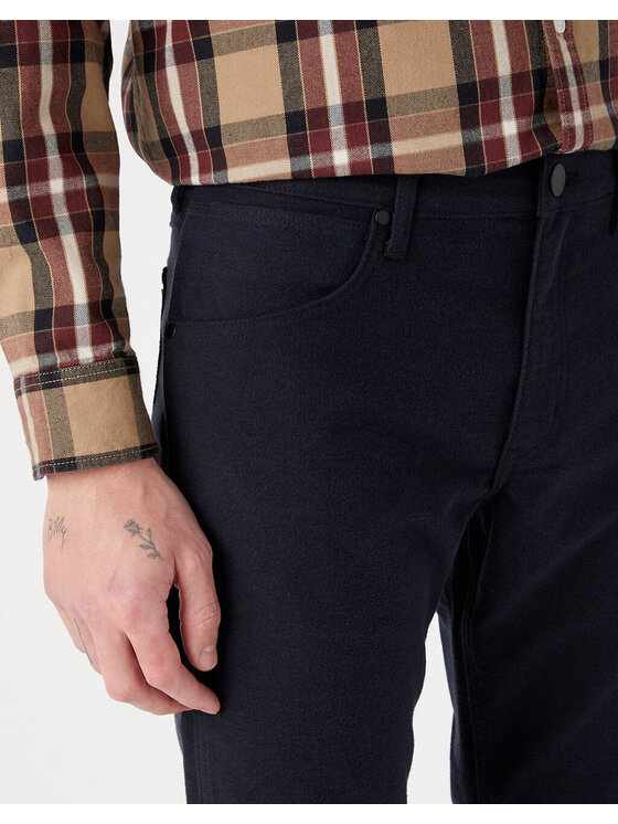 Wrangler Wrangler Pantaloni di tessuto GREENSBORO Nero Straight Fit