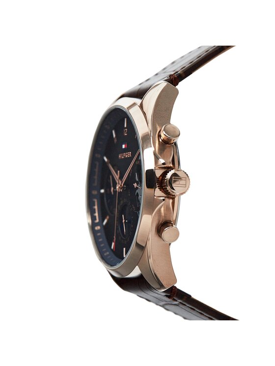 Tommy Hilfiger Tommy Hilfiger Zegarek Baker 1710453 Brązowy