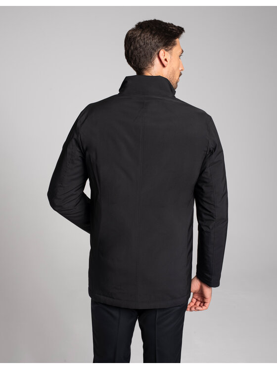 Borgio Borgio Kurtka przejściowa endine Czarny Slim Fit