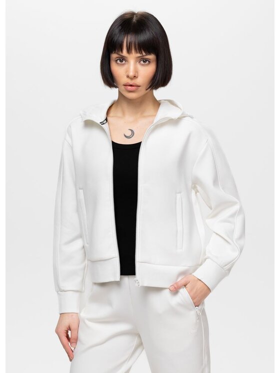 PITBULL PITBULL Bluza DISCOVERY Biały Regular Fit