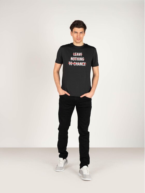 North Sails North Sails T-Shirt 45 2303 000 | T-shirt Mistral Μαύρο Regular Fit