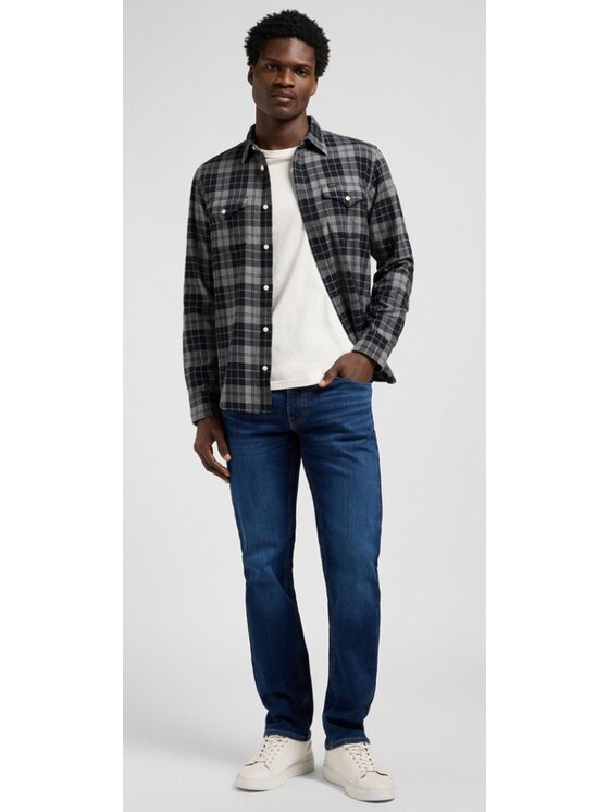 Lee Lee Jeans Daren Zip Fly Blu Regular Fit