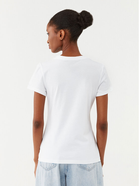 Calvin Klein Jeans Calvin Klein Jeans T-Shirt J20J220253 Bílá Slim Fit