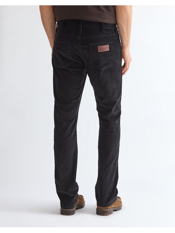 Wrangler Wrangler Jeansy GREENSBORO Czarny Straight Leg