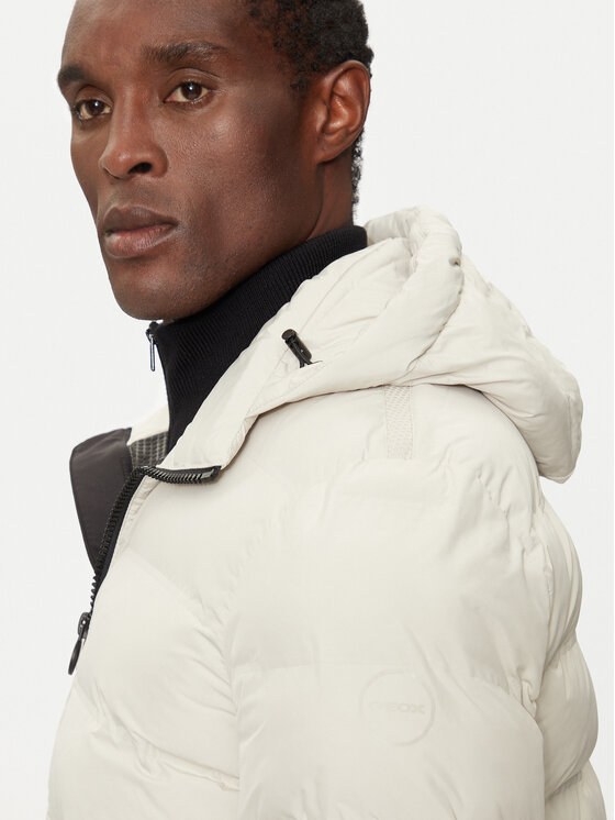 Geox Geox Ziemas jaka Spherica M4629C T3128 F1616 Bēšs Regular Fit