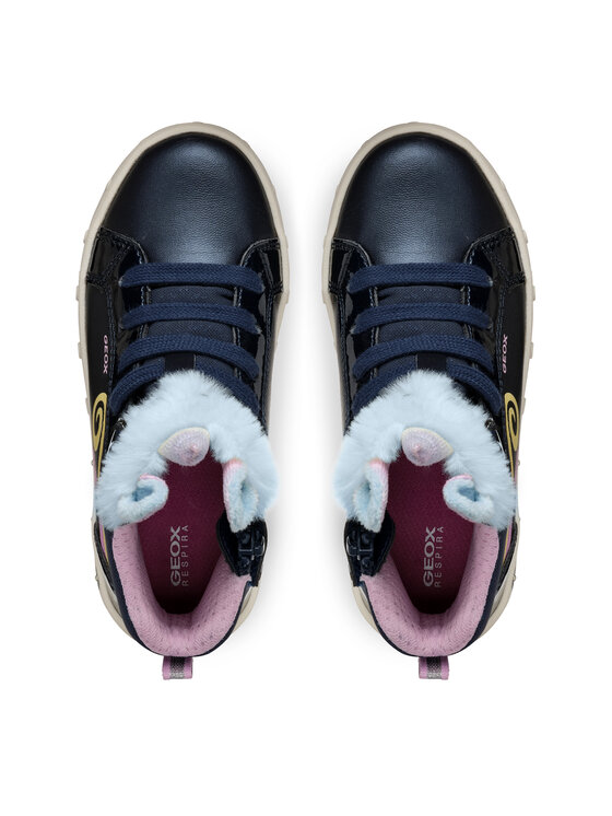 Geox Geox Tenisice J Skylin Girl J468WA 0NFBH C4243 S Tamnoplava