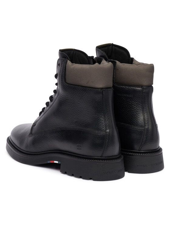 Tommy Hilfiger Tommy Hilfiger Čižmy Comfort Lwt Wrm Mx FM0FM05595 Čierna