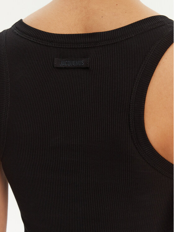 JACQUEMUS JACQUEMUS Top 241JS158-2032 Černá Regular Fit
