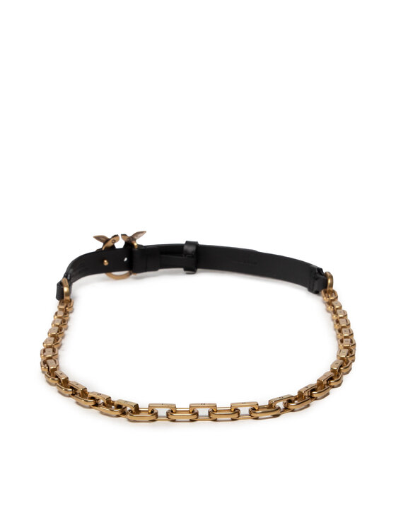 PINKO Pinko Ζώνη Γυναικεία Love Day Belt Simply H2 AI 21-22 PLT01 1H20XE Y6XT Μαύρο