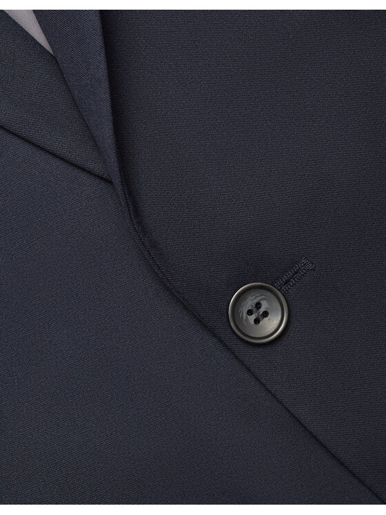 Borgio Borgio Garnitur galatro Granatowy Slim Fit