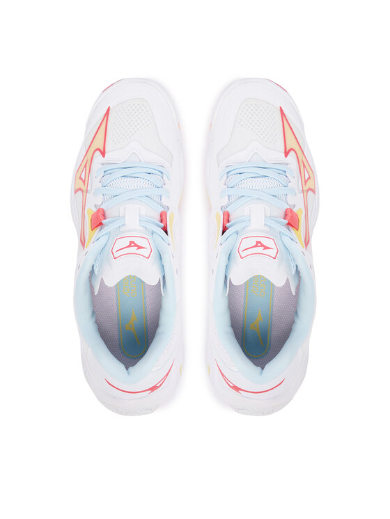 Mizuno Mizuno Batai uždaroms aikštelėms Wave Lightning Z8 V1GC2400 Balta