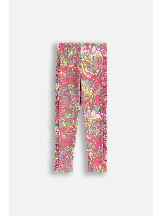 Coccodrillo Coccodrillo Legginsy WC5122101DGK-022 Kolorowy
