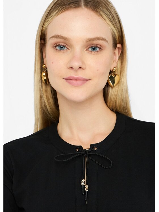 Liu Jo Liu Jo T-shirt TF5189JS00322222 Nero Regular Fit