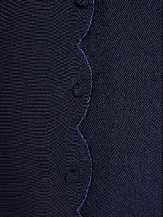 NAF NAF NAF NAF Top Ilina C1 YHNC26 Blu scuro Regular Fit