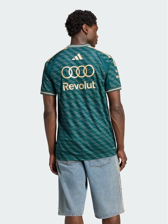 adidas adidas Bluza 169934 Zielony ciemny Regular Fit