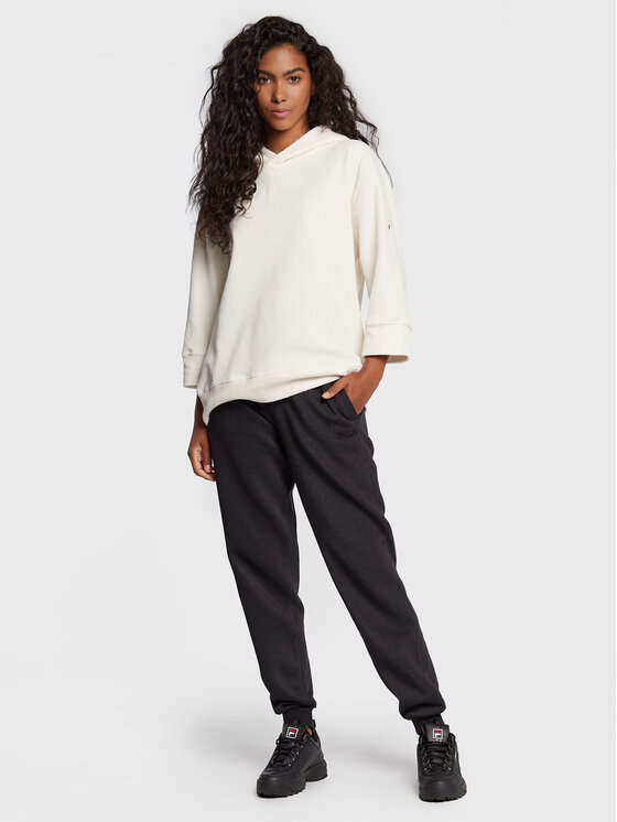 Felpa Chioggia FAW0230 Bianco Oversize