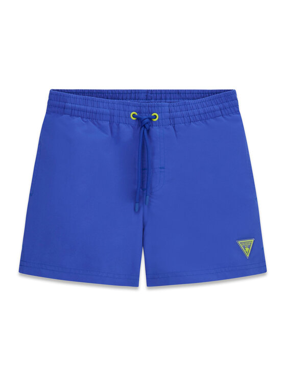 Guess Guess Pantaloni scurți pentru înot L6GZ03 WG282 Albastru Regular Fit