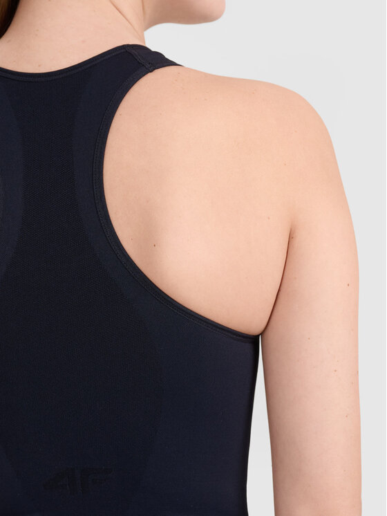 4F 4F Body TRAINING SEAMLESS Czarny Slim Fit