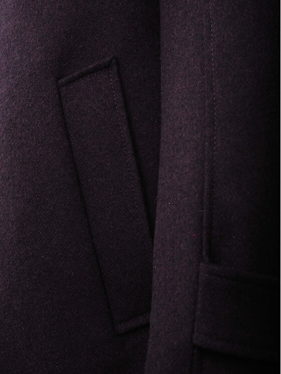 Evenemen Evenemen Płaszcz zimowy ANDARE Bordowy Slim Fit