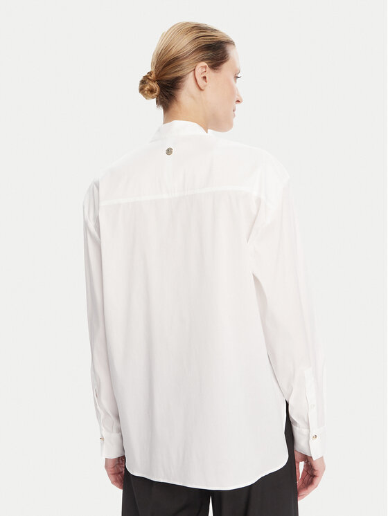 JOOP! JOOP! Koszula 58 253B58Bernarda 30047570 Biały Loose Fit