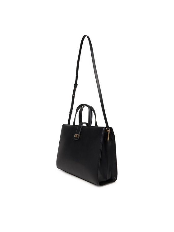 Tommy Hilfiger Tommy Hilfiger Kabelka Th Heritage Satchel AW0AW18287 Černá