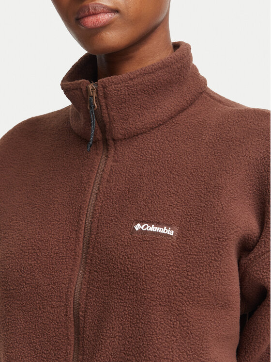 Columbia Columbia Fliso džemperis Timber Meadow™ MTR 2176091 Tamsiai ruda Regular Fit