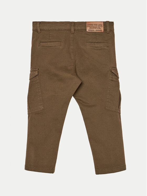 Original Marines Original Marines Spodnie materiałowe DEA2569B Brązowy Regular Fit